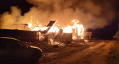 В Вятскополянском районе сгорел дом