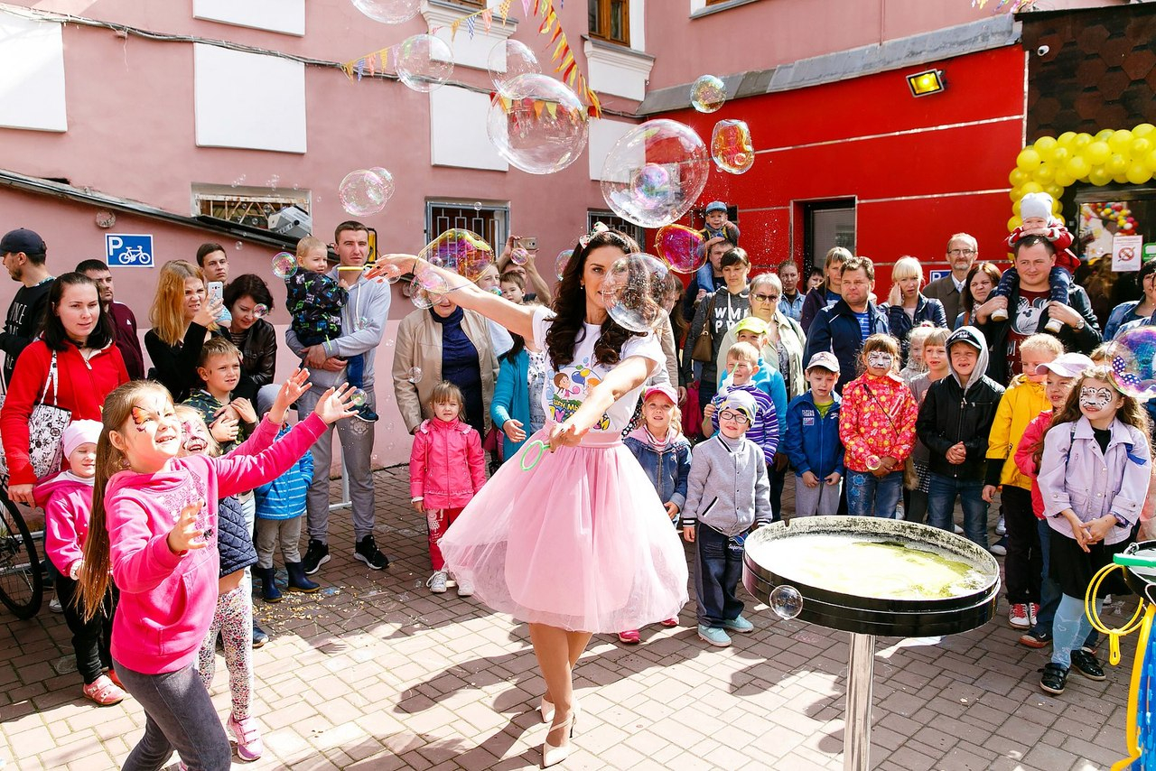 В центре Кирова бесплатно покажут 25-минутное шоу мыльных пузырей 