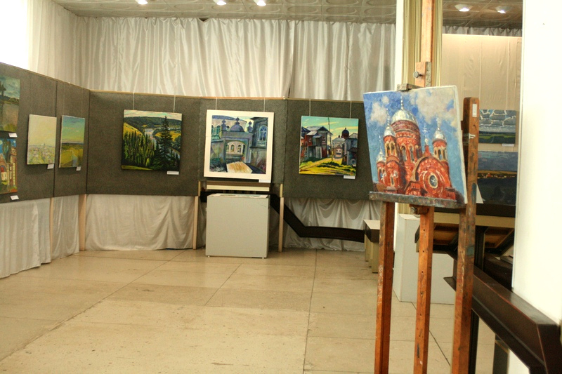 Открытие выставки в Выставочном зале Уржумского музейно-выставочного центра 