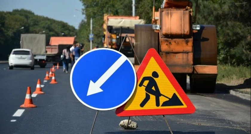 В Кирове кольцевую на улице Проезжей будут ремонтировать еще год