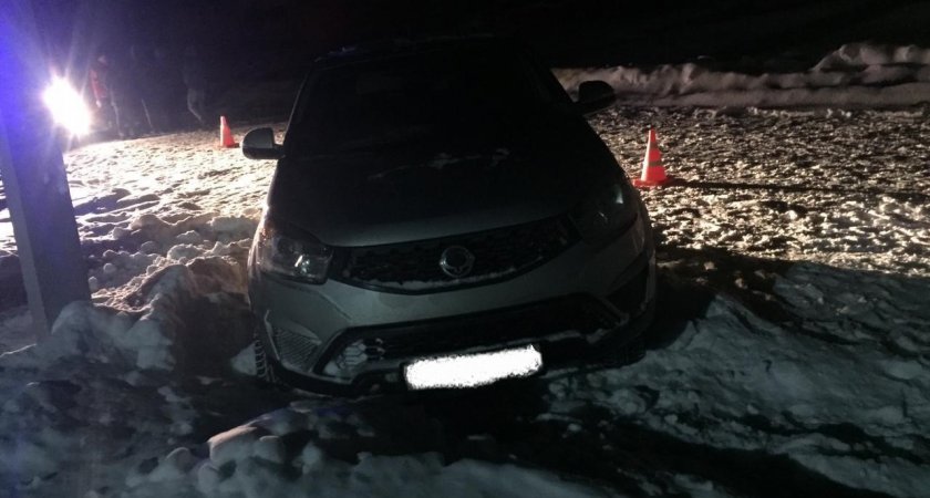 В Кировской области пьяный водитель на SsangYong сбил трех пешеходов