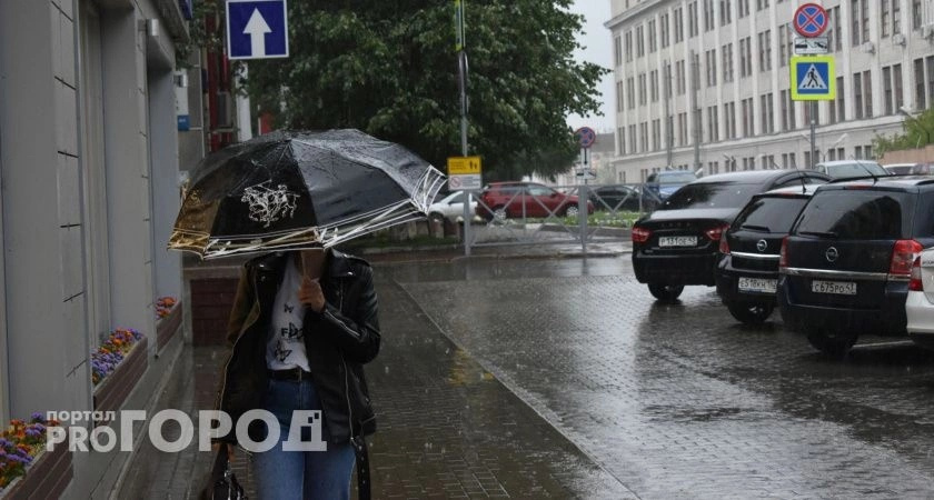 Ливни и грозы обрушатся на Киров