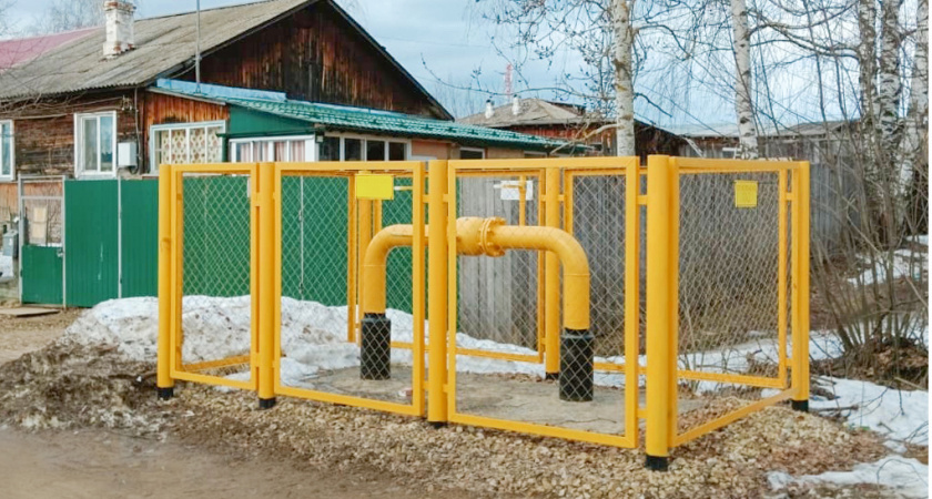 В Кировской области введен в эксплуатацию распределительный газопровод в поселке Сидоровка
