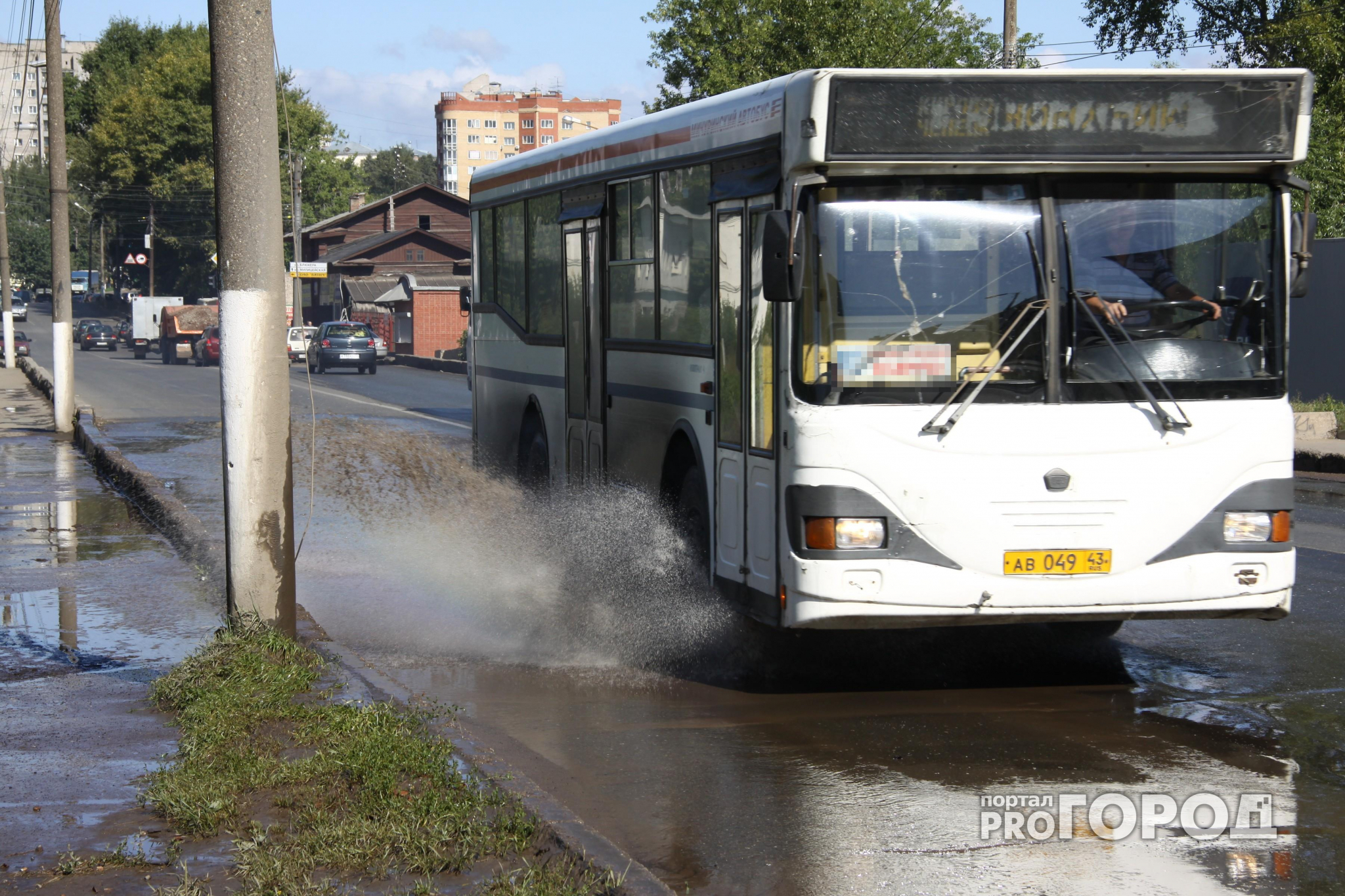 В Кирове могут измениться маршруты автобусов из-за половодья