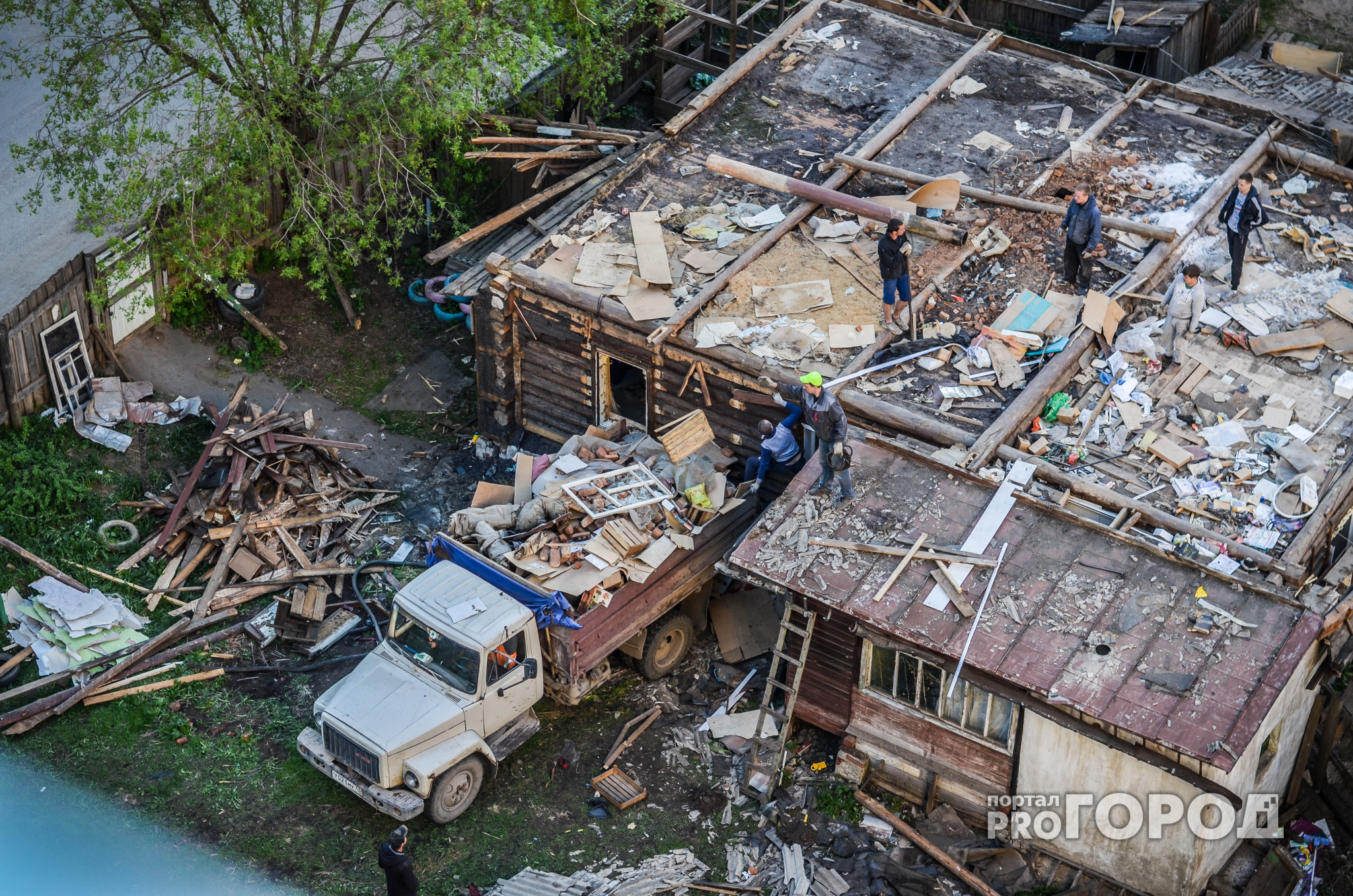 В Кирове снесут десять аварийных домов