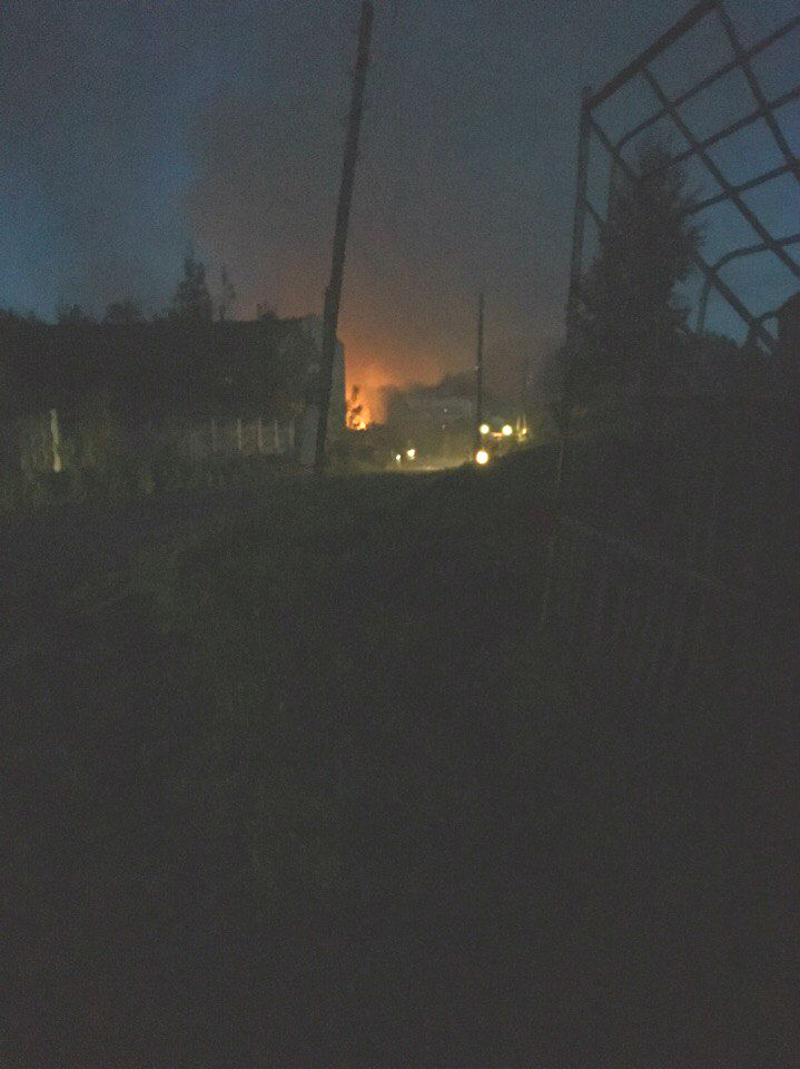 В Чепецке произошел пожар на мясоперерабатывающем заводе