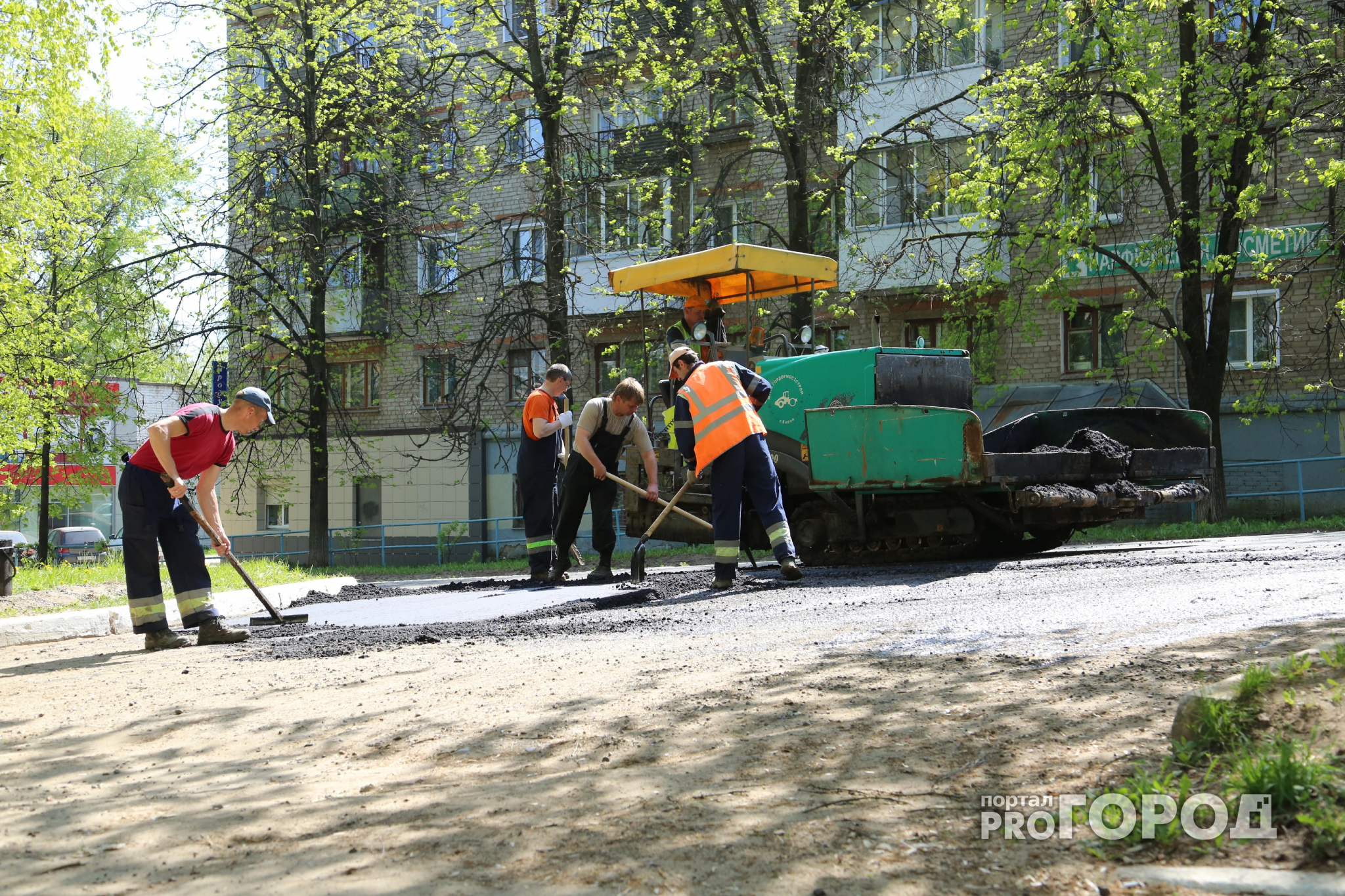 В мэрии рассказали, какие дороги будут ремонтировать в Кирове в среду