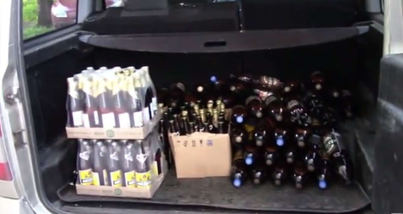 Из кировского магазина изъяли 160 литров незаконного алкоголя