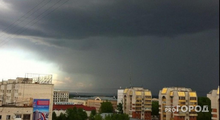 После урагана в Кирове снова объявили метеопредупреждение