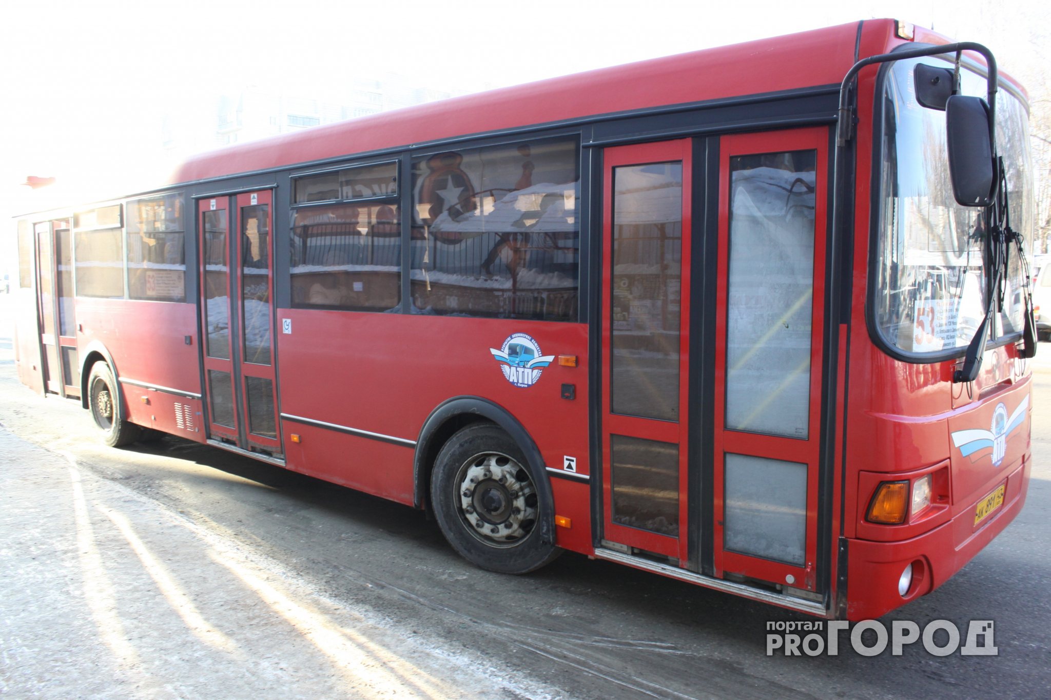 Каждый двадцатый пассажирский автобус в Кирове неисправен