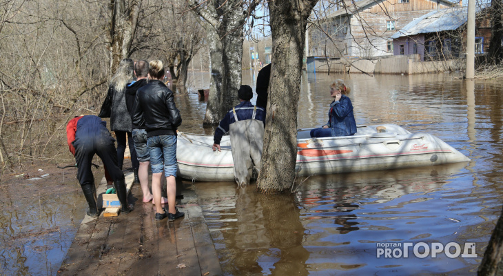 Названы адреса, где можно будет достать воду и еду во время паводка в Кирове