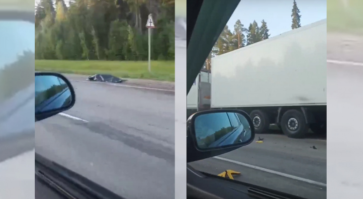 Мотоциклист погиб в массовой аварии под Кировом: новые подробности