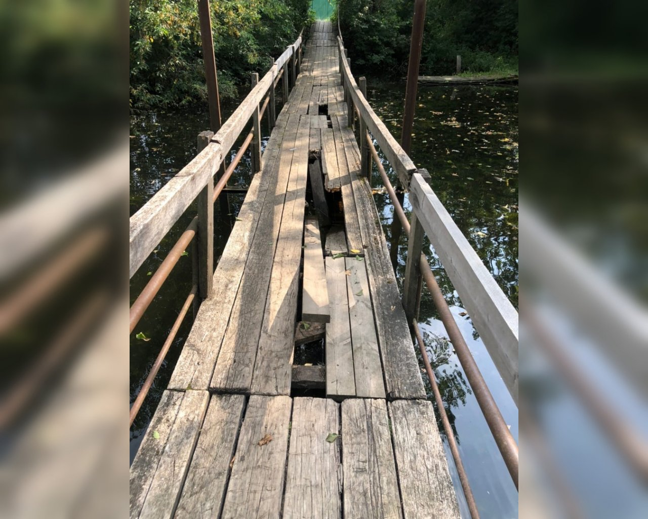 В Кирове после жалоб жителей отремонтируют деревянные мосты