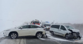 В Кировской области на трассе столкнулись пять автомобилей