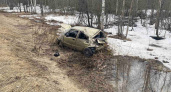 В Кировской области Daewoo Matiz вылетел в кювет: трое пострадавших