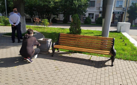 На Театральной площади в Кирове начался ремонт