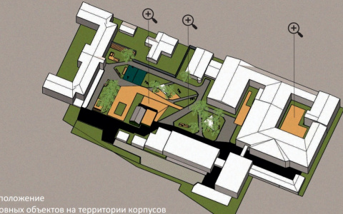 Проект кампуса ВятГУ стал одним из шести финалистов в конкурсе общественных пространств