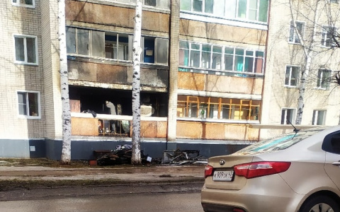 Ночью в центре Кирова произошел пожар: есть погибшие