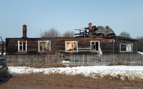 В Кировской области мужчина спас человека из горящего дома