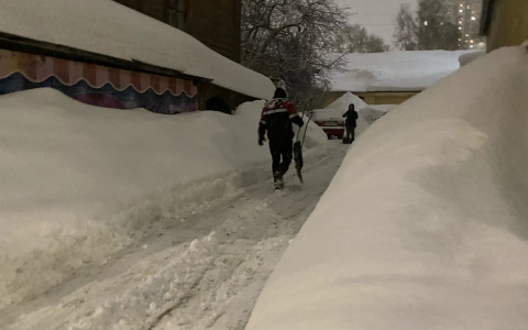 Кировчан ждут резкие температурные перепады и сильные снегопады