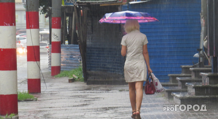 На Кировскую область обрушатся сильные дожди