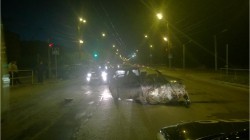 На Луганской в Кирове пенсионер на «Оке» не пропустил внедорожник: пострадали двое