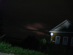 Сегодня ночью в Кировской области наблюдали полярное сияние