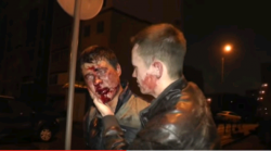 Видео: в Кирове компания незнакомцев ночью напала и избила двоих парней
