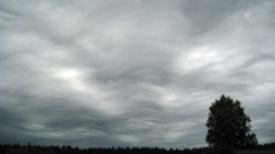 В Кировской области были замечены редкие облака