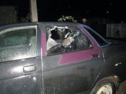 В Кирове за ночь разбили и сожгли два автомобиля