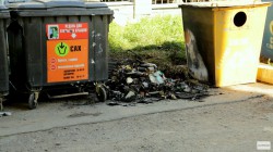 В Кирове с разницей в один час сгорели два контейнера для мусора