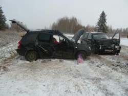 В Уржумском районе произошла авария: пострадали пять человек