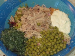 Рецепт дня: салат из мяса и овощей