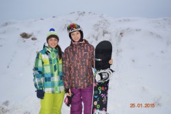 В Кирове прошли соревнования по сноуборду