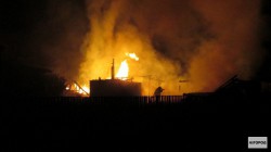 Ночью в Кирове горели павильоны Юго-Западного рынка