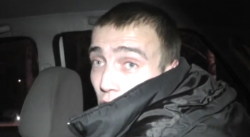 Видео: в Кирове задержали пьяного таксиста