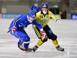 Кировские хоккеисты забивают голы на Чемпионате мира по хоккею с мячом