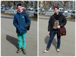 Мода улиц: что носят кировские студенты весной?