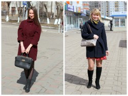 Мода улиц: весной девушки Кирова выбирают пальто