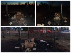 В Кировской области в пожаре сгорел мужчина