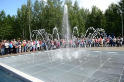 В Кирове в парке Победы открыли фонтан