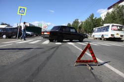 В Кировской области девушка без прав сбила человека и уехала с места ДТП