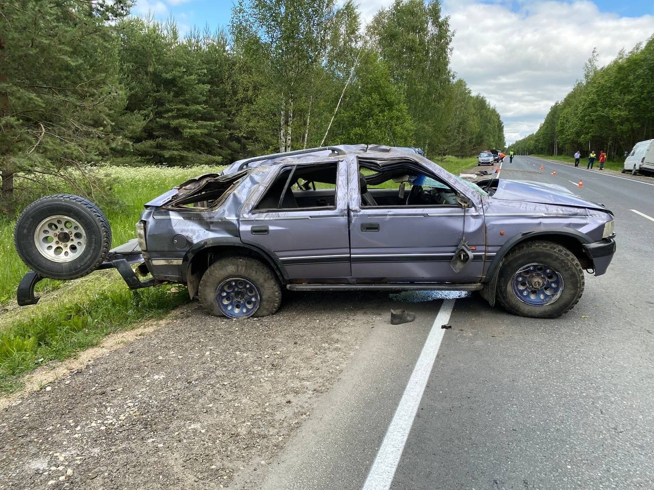 В Кировской области произошла серьезная авария на трассе | 18.06.2023 |  Киров - БезФормата