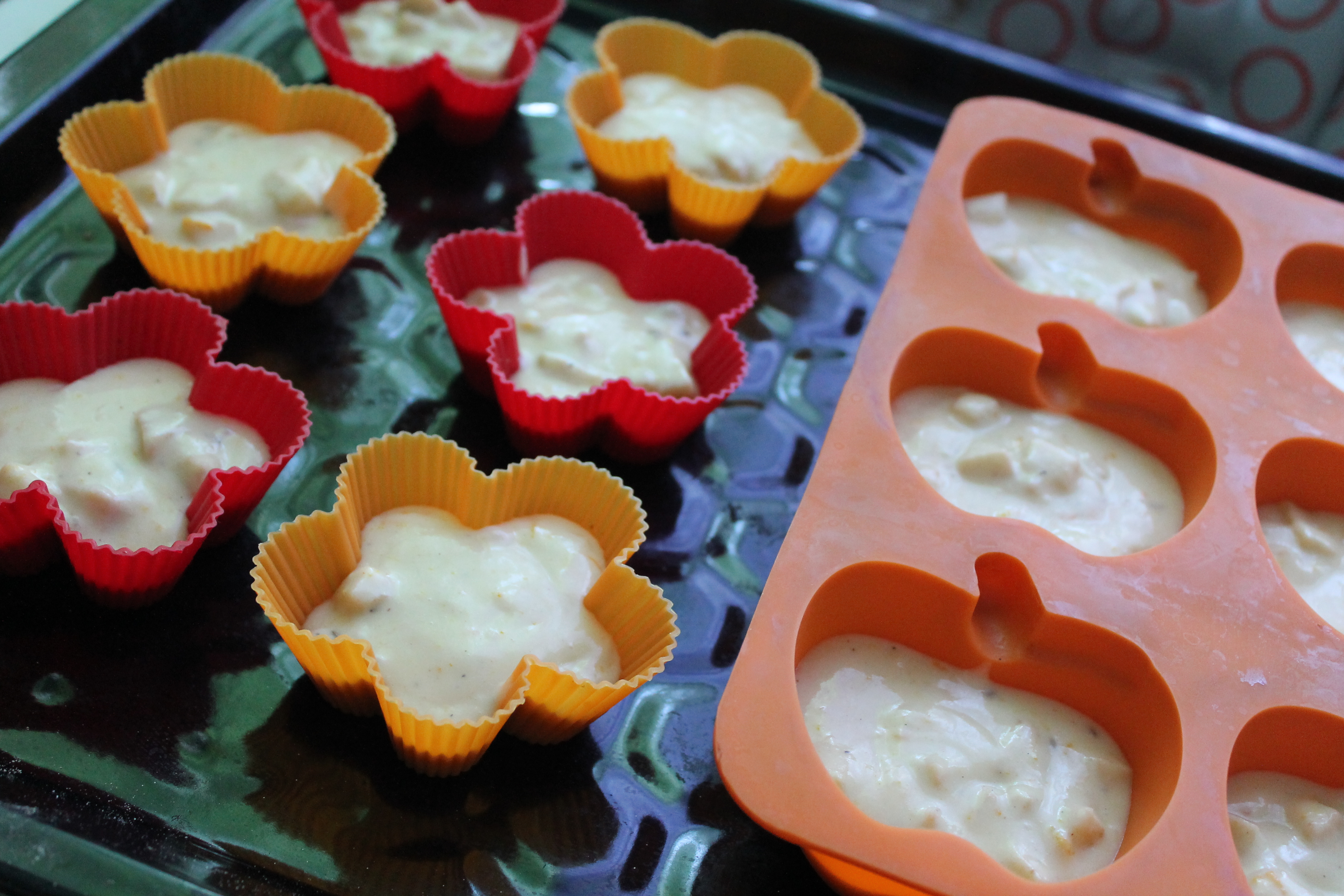 Кексы с мандаринами в силиконовых формочках рецепты с фото