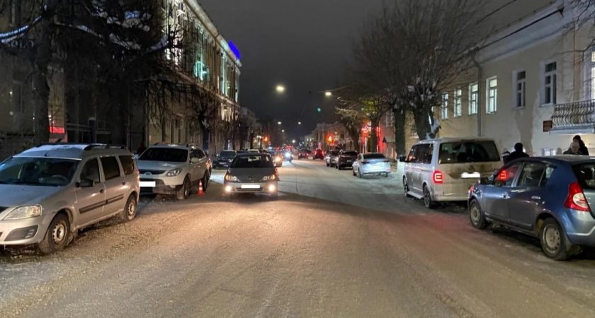 В центре Кирова водитель иномарки сбил 10-летнюю школьницу