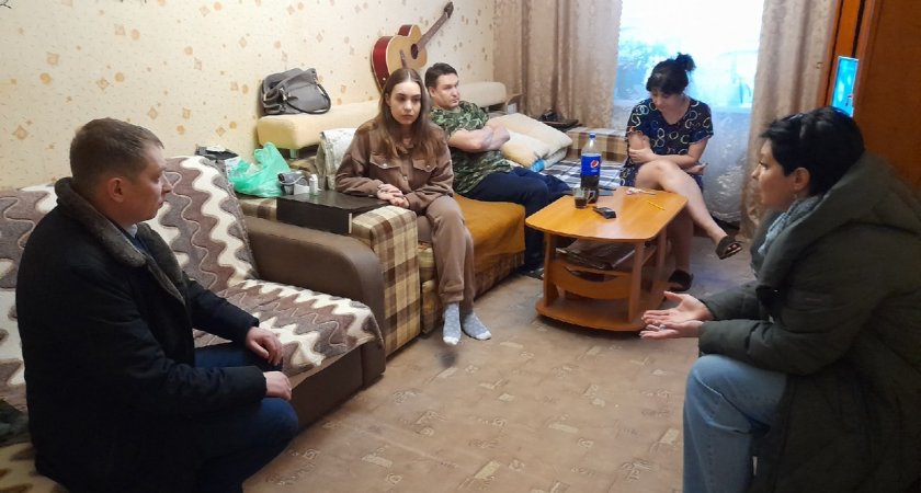 В Кировскую область приехала семья беженцев из ЛНР