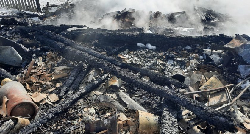 В Кировской области пожар унес жизнь женщины