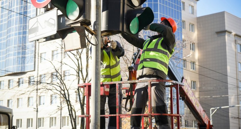 В Кирове установят 20 новых светофоров