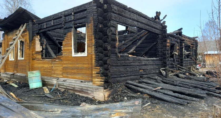 В Кировской области огонь унес жизни двух человек 