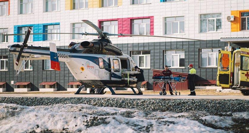 Санавиация Кировской области спасла из леса охотника с признаками инсульта